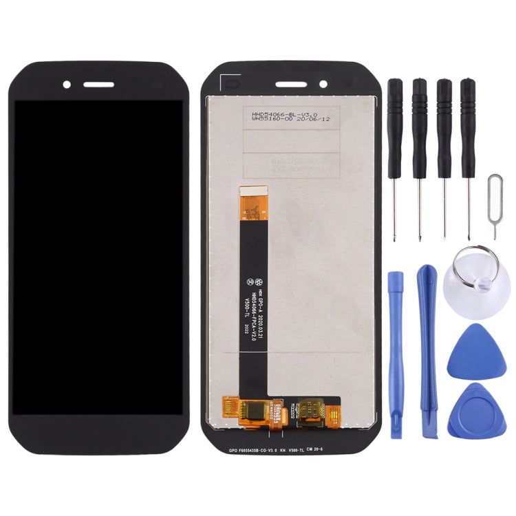 LCD Screen and Digitizer Full Assembly for Cat S42 (2020) – Durable Build, Easy to Use, For Cat S42 2020(Black)