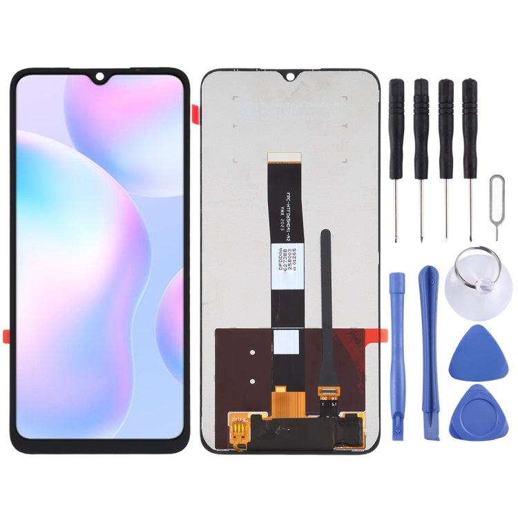 LCD Screen and Digitizer Full Assembly for Xiaomi Redmi 9A / Redmi 9C / Redmi 9C NFC / Redmi 9AT / Redmi 9i / Redmi 9 Activ / Poco C31 / Redmi 10A – Durable Build, Easy to Use, For Xiaomi Redmi 9A For Xiaomi Redmi 9A