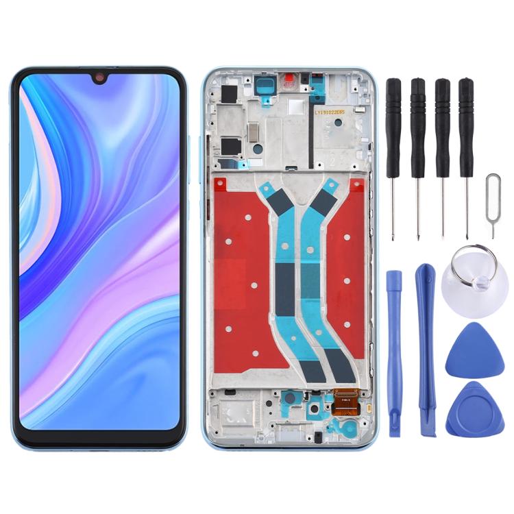 LCD Screen and Digitizer Full Assembly with Frame for Huawei Enjoy 10s, For Huawei Enjoy 10s(Breathing Crystal) For Huawei Enjoy 10s(Breathing Crystal)