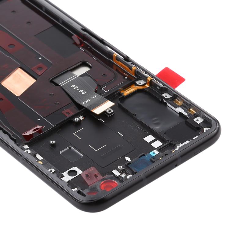 LCD Screen and Digitizer Full Assembly with Frame for Huawei Nova 6 4G – Durable Build, Easy to Use, For Huawei Nova 6 4G