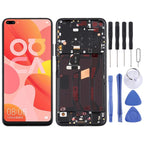 LCD Screen and Digitizer Full Assembly with Frame for Huawei Nova 6 5G – Durable Build, Easy to Use, For Huawei Nova 6 5G(Purple), For Huawei Nova 6 5G, For Huawei Nova 6 5G (Dark Blue) For Huawei Nova 6 5G Black