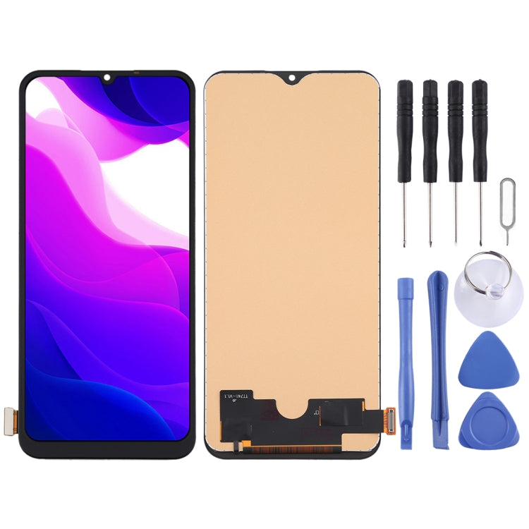 TFT Material LCD Screen and Digitizer Full Assembly (Not Supporting Fingerprint Identification) for Xiaomi Mi 10 Lite 5G / Mi 10 Youth 5G – Durable Build, Easy to Use, For Xiaomi Mi 10 Lite 5G(TFT Material) For Xiaomi Mi 10 Lite 5G(TFT Material)