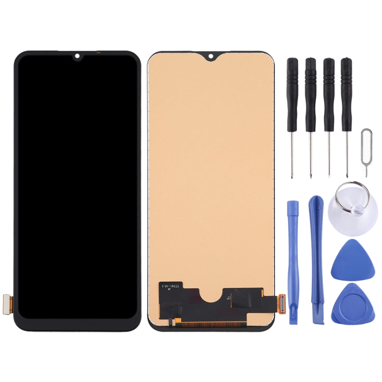 TFT Material LCD Screen and Digitizer Full Assembly (Not Supporting Fingerprint Identification) for Xiaomi Mi 10 Lite 5G / Mi 10 Youth 5G – Durable Build, Easy to Use, For Xiaomi Mi 10 Lite 5G(TFT Material)