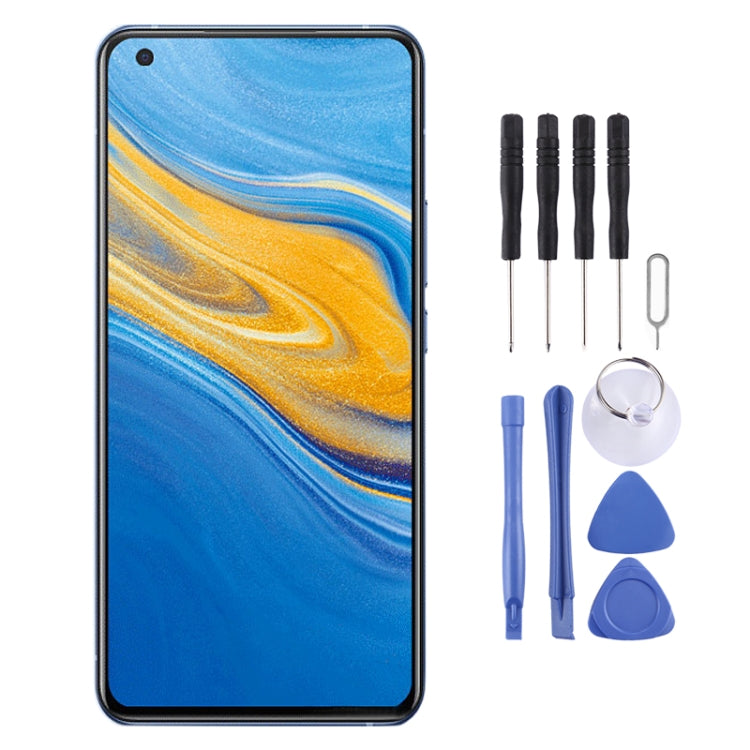 Original AMOLED Material LCD Screen and Digitizer Full Assembly for Vivo X50 / X50 5G, For Vivo X50 / X50 5G (AMOLED) For Vivo X50 X50 5G (AMOLED)