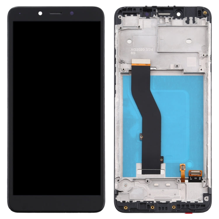 LCD Screen and Digitizer Full Assembly With Frame for LG K20 (2019) LM-X120EMW LMX120EMW LM-X120 – Durable Build, Easy to Use, For LG K20 (2019)
