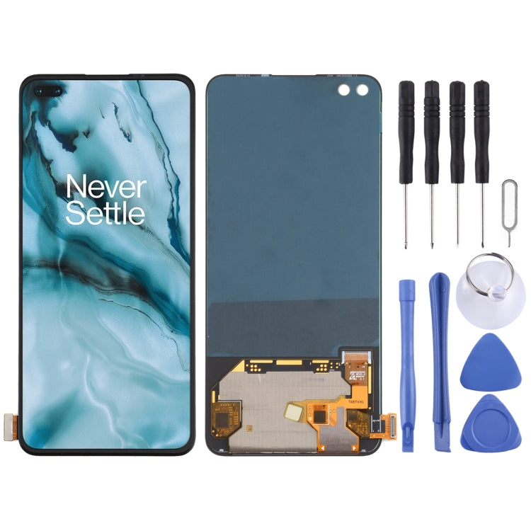 / 8 Nord 5G / Z AC2001 AC2003 Original LCD Screen with Digitizer Full Assembly – Durable Build, Easy to Use, For OnePlus Nord For OnePlus Nord