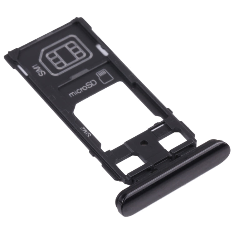 SIM Card Tray + SIM Card Tray / Micro SD Card Tray for Sony Xperia 1 / Xperia XZ4 – Durable Build, Easy to Use, For Sony Xperia 1 / Xperia XZ4 (Dual Card)