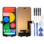 Original OLED Material LCD Screen and Digitizer Full Assembly for Google Pixel 5 GD1YQ GTT9Q – Durable Build, Easy to Use, For Google Pixel 5(Original)