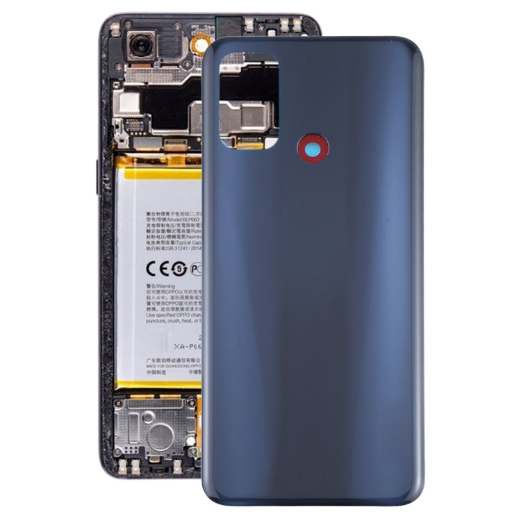 For OPPO A53 2020 / A53 4G / A53s / A32 4G / A33 2020 CPH2127 Battery Back Cover – Durable Build, Easy to Use, For OPPO A53(2020) For OPPO A53(2020) Black