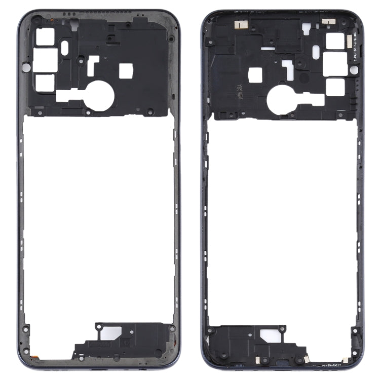 (2020)/A53 4G/A53s/A32 4G/A33 2020 CPH2127 Middle Frame Bezel Plate – Durable Build, Easy to Use, For OPPO A53 For OPPO A53 Black