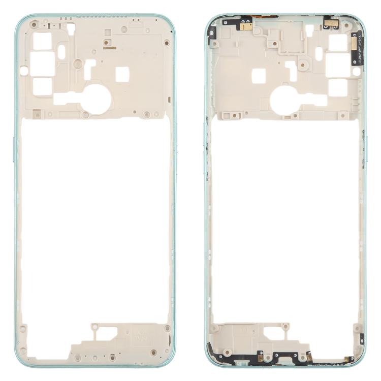 (2020)/A53 4G/A53s/A32 4G/A33 2020 CPH2127 Middle Frame Bezel Plate – Durable Build, Easy to Use, For OPPO A53 For OPPO A53 Green