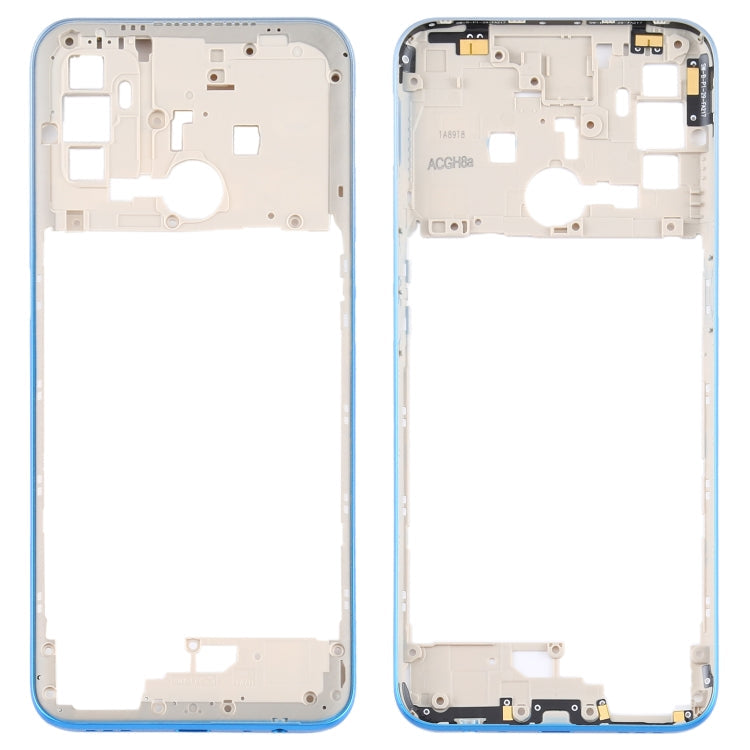 (2020)/A53 4G/A53s/A32 4G/A33 2020 CPH2127 Middle Frame Bezel Plate – Durable Build, Easy to Use, For OPPO A53 For OPPO A53 Blue
