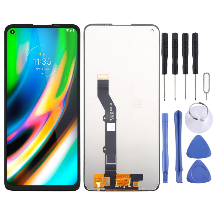 LCD Screen and Digitizer Full Assembly for Motorola Moto G9 Plus XT2087-1 – Durable Build, Easy to Use, For Motorola Moto G9 Plus