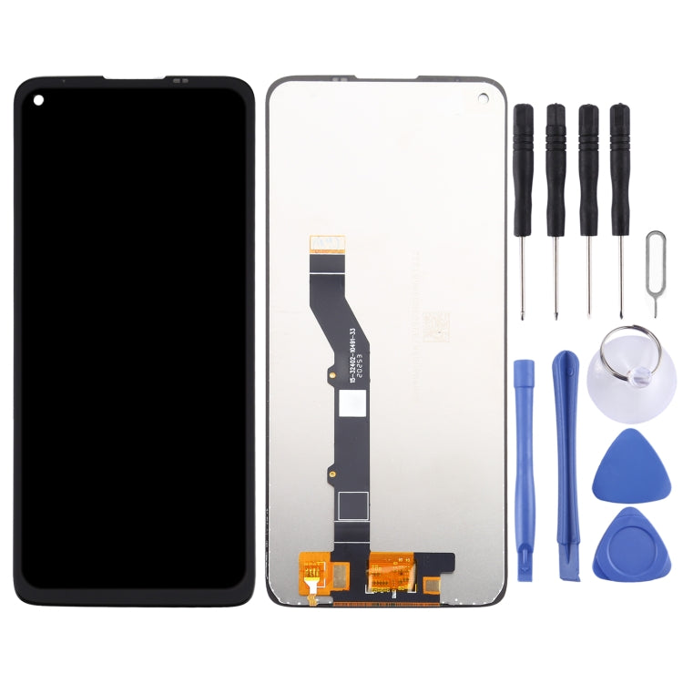 LCD Screen and Digitizer Full Assembly for Motorola Moto G9 Plus XT2087-1 – Durable Build, Easy to Use, For Motorola Moto G9 Plus