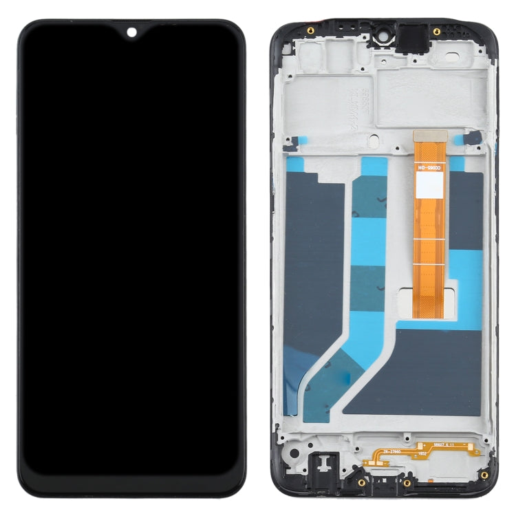 LCD Screen and Digitizer Full Assembly With Frame for OPPO A5S CPH1909 CPH1920 CPH1912 – Durable Build, Easy to Use, For OPPO A5S