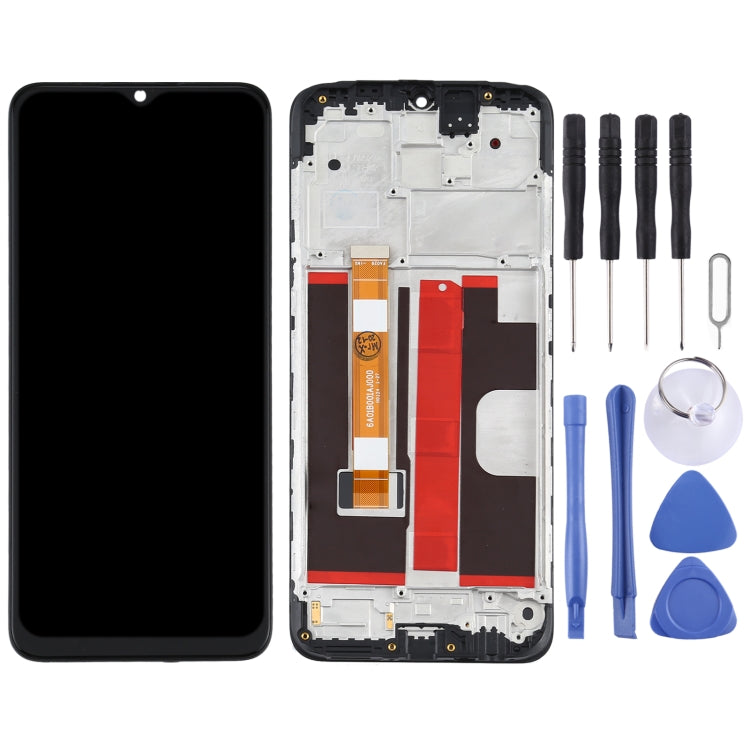 LCD Screen and Digitizer Full Assembly With Frame for OPPO A9 (2020) / A11x / A11 CPH1937 CPH1939 CPH1941 PCHM10 PCHT10 – Durable Build, Easy to Use, For OPPO A9 (2020)
