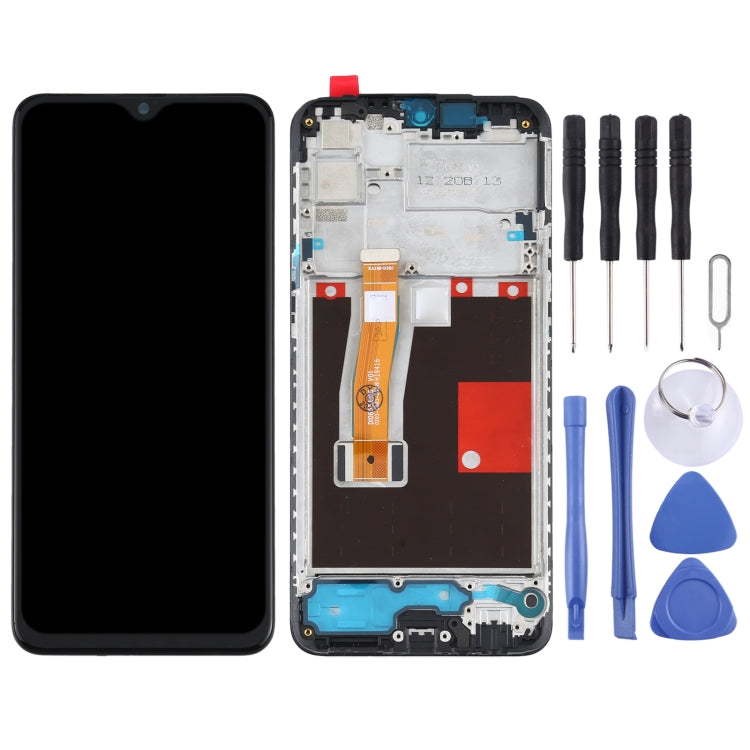 LCD Screen and Digitizer Full Assembly With Frame for OPPO Realme 5 Pro / Realme Q RMX1971 – Durable Build, Easy to Use, For OPPO Realme 5 Pro