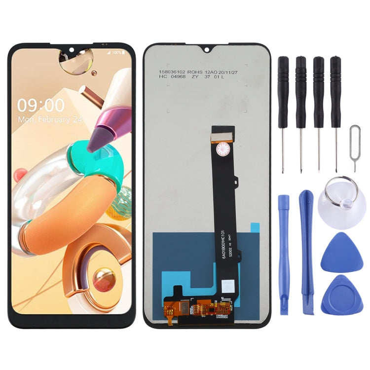 LCD Screen and Digitizer Full Assembly for LG K41s LMK410EMW / LM-K410EMW / LM-K410 – Durable Build, Easy to Use, For LG K41s