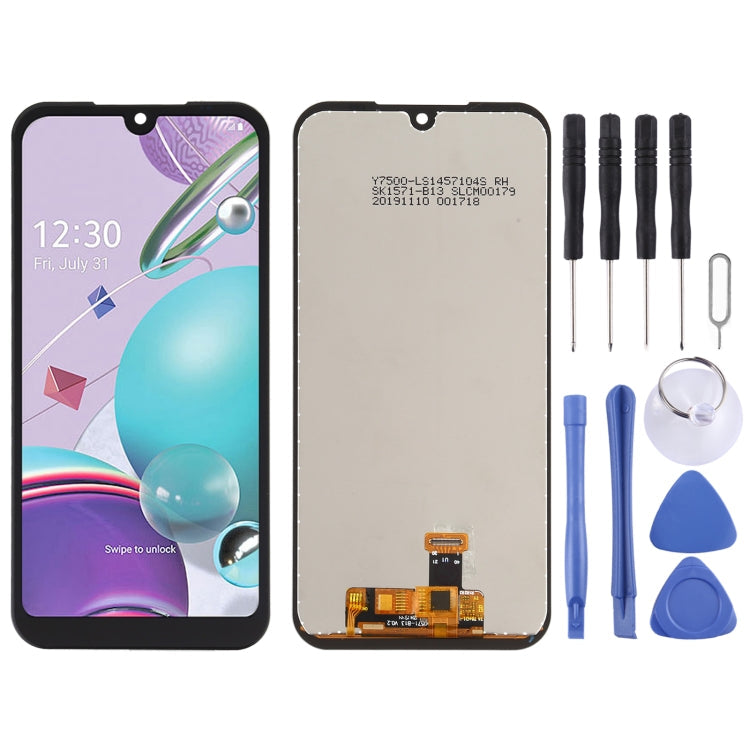 LCD Screen and Digitizer Full Assembly for LG K31 / Q31 LM-K300Q LMK300 – Durable Build, Easy to Use, For LG K31