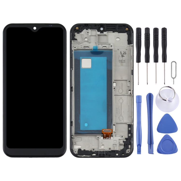 LCD Screen and Digitizer Full Assembly With Frame for LG K31 LM-K300Q, LMK300 – Durable Build, Easy to Use, For LG K31