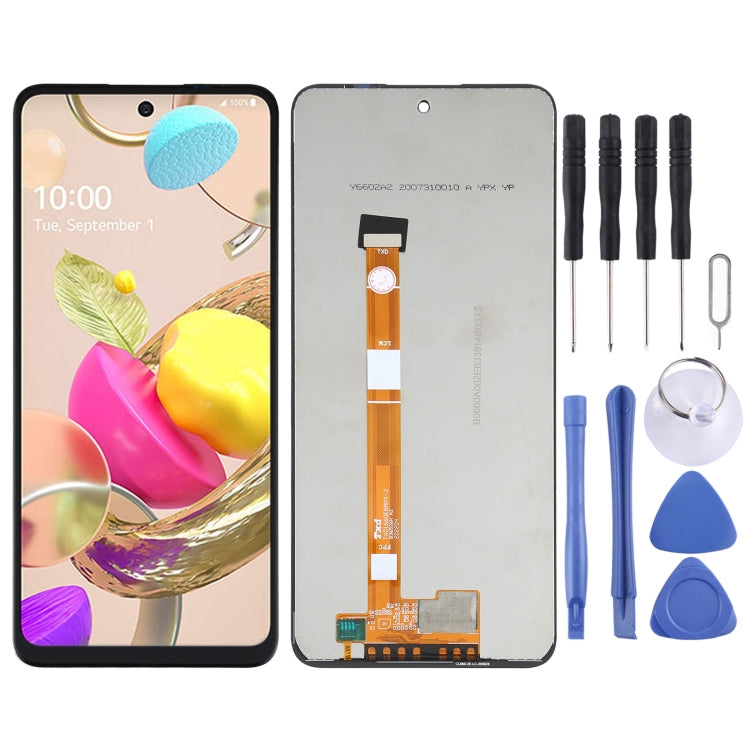 LCD Screen and Digitizer Full Assembly for LG K42 / K52(Brazil) LMK420, LM-K420, LMK420H, LM-K420H, LMK420E, LM-K420E, LMK420Y, LM-K420Y – Durable Build, Easy to Use, For LG K42