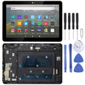 LCD Screen and Digitizer Full Assembly With Frame for Amazon Fire HD 8 2020 10th Gen K72LL4 – Durable Build, Easy to Use, For Amazon Fire HD 8 2020 For Amazon Fire HD 8 2020