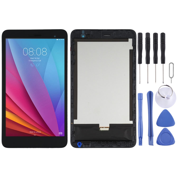 LCD Screen and Digitizer Full Assembly With Frame for Huawei MediaPad T1 7.0 / Honor Play MediaPad T1 T1-701 – Durable Build, Easy to Use, For Huawei MediaPad T1 7.0