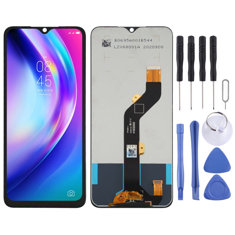 LCD Screen and Digitizer Full Assembly for Tecno Pouvoir 4 / Pouvoir 4 Pro LC7,LC8 – Durable Build, Easy to Use, For Tecno Pouvoir 4