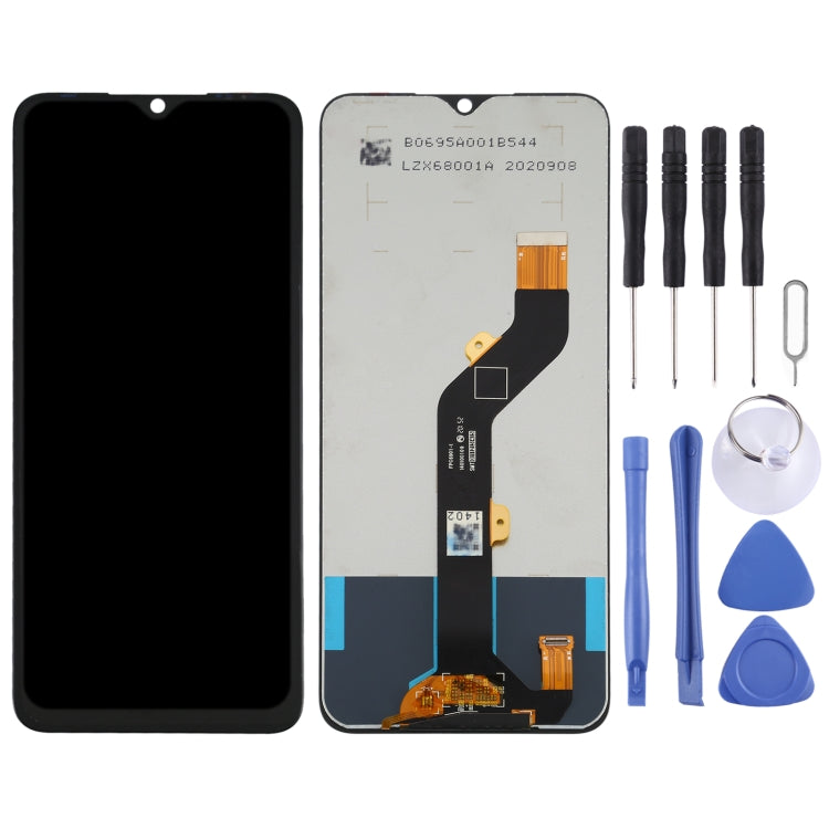 LCD Screen and Digitizer Full Assembly for Tecno Pouvoir 4 / Pouvoir 4 Pro LC7,LC8 – Durable Build, Easy to Use, For Tecno Pouvoir 4