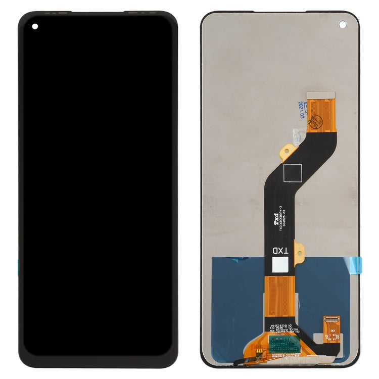LCD Screen and Digitizer Full Assembly for Tecno Spark 6 KE7 – Durable Build, Easy to Use, For Tecno Spark 6
