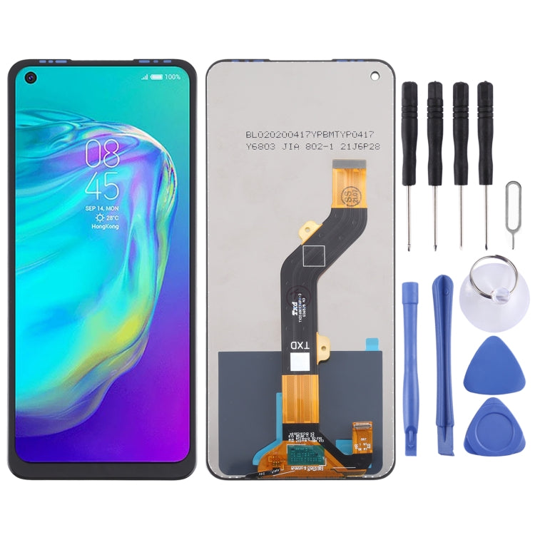 LCD Screen and Digitizer Full Assembly for Tecno Pova LD7 – Durable Build, Easy to Use, For Tecno Pova