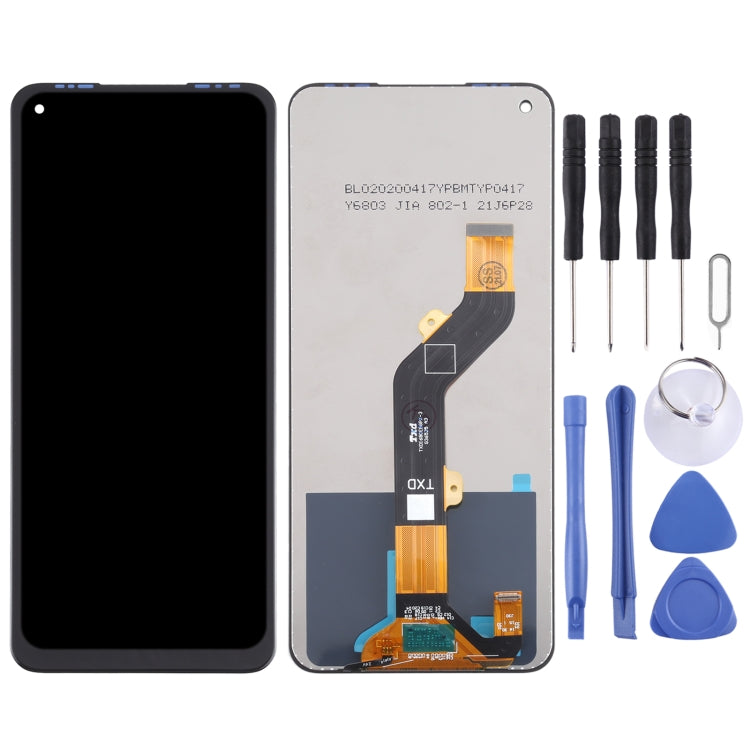 LCD Screen and Digitizer Full Assembly for Tecno Pova LD7 – Durable Build, Easy to Use, For Tecno Pova