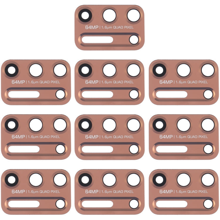 10 PCS Back Camera Lens for Motorola Moto G9 Plus XT2087-1 – Durable Build, Easy to Use, For Motorola Moto G9 Plus(Gold), For Motorola Moto G9 Plus