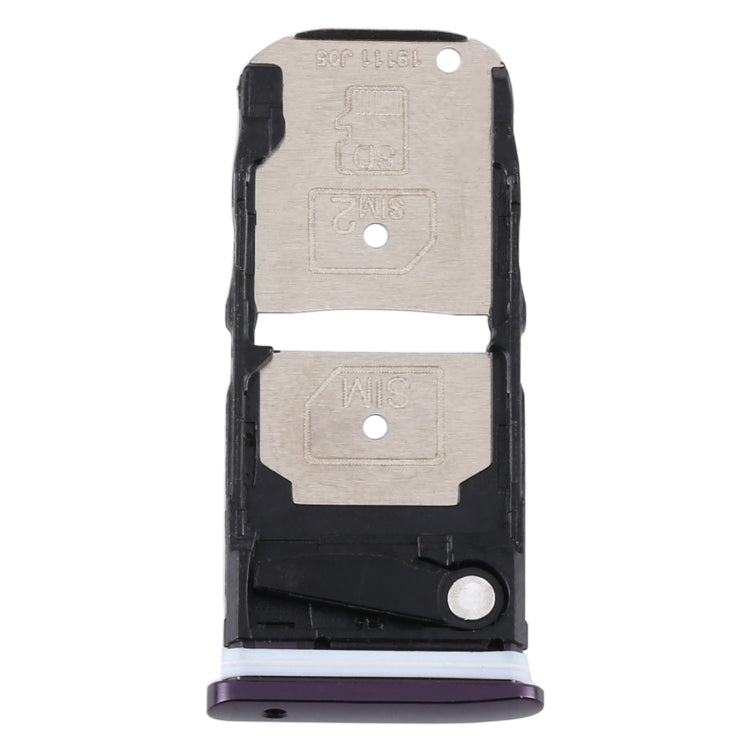 SIM Card Tray + SIM Card Tray / Micro SD Card Tray for Motorola One Zoom – Durable Build, Easy to Use, For Motorola One Zoom For Motorola One Zoom Purple
