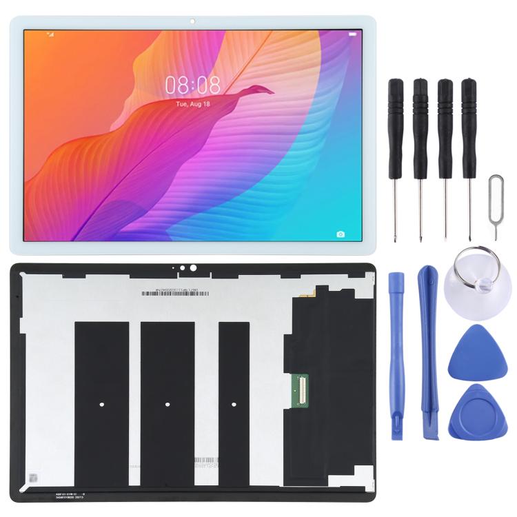 Original LCD Screen and Digitizer Full Assembly for Huawei MatePad T10 AGR-L09 AGR-W03 – Durable Build, Easy to Use, For Huawei MatePad T10 (Original) For Huawei MatePad T10 (Original) White