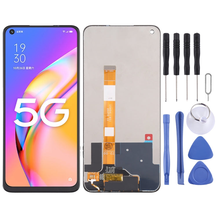 Original LCD Screen and Digitizer Full Assembly for OPPO A93 5G PCGM00 – Durable Build, Easy to Use, For OPPO A93 5G (Original) For OPPO A93 5G (Original)