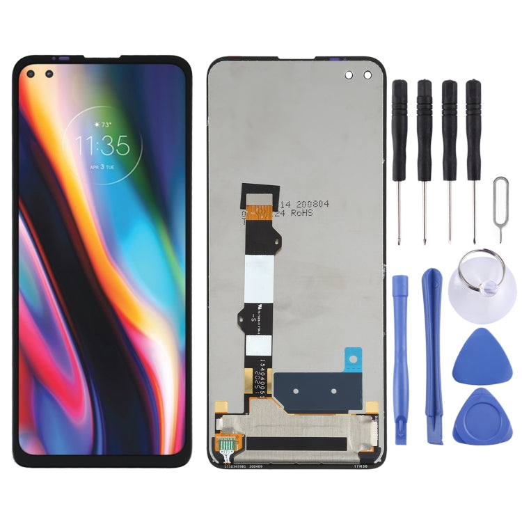 LCD Screen and Digitizer Full Assembly for Motorola Moto G 5G Plus XT2075 XT2075-2 XT2075-3 – Durable Build, Easy to Use, For Motorola Moto G 5G Plus For Motorola Moto G 5G Plus