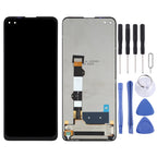 LCD Screen and Digitizer Full Assembly for Motorola Moto G 5G Plus XT2075 XT2075-2 XT2075-3 – Durable Build, Easy to Use, For Motorola Moto G 5G Plus