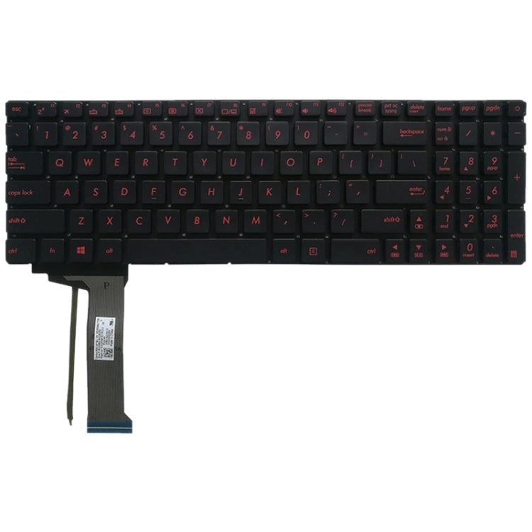 US Version Keyboard with Keyboard Backlight for Asus GL552 GL552J GL552JX GL552V GL552VL GL552VW N552VW N552VX G771JM G771JW – Durable Build, Easy to Use, For Asus GL552(Black with Backlight), For Asus GL552(Silver with Backlight)