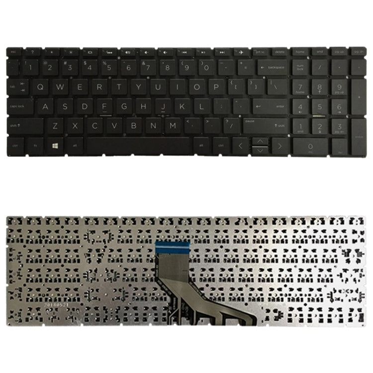 US Version Keyboard for HP 15-DA 15-DB 15-DX 15-DR 250 G7 255 – Durable Build, Easy to Use, For HP 15-DX