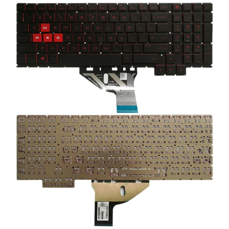 US Version Keyboard with Backlight for HP Omen 15-CE 15-CE000 15-CE026TX 15-CE005TX 15-CE006TX 15-CE001TX 15-CE002TX – Durable Build, Easy to Use, For HP Omen 15-CE
