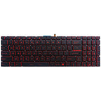 US Version Keyboard with Backlight for MSI GT62 GT72 GE62 GE72 GS60 GS70 GL62 GL72 GP62 GT72S GP72 GL63 GL73 – Durable Build, Easy to Use, For MSI GT62 (Red), For MSI GT62(White)