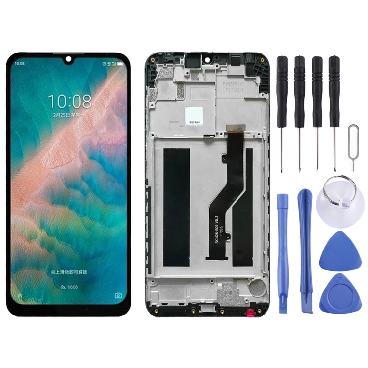LCD Screen and Digitizer Full Assembly with Frame for ZTE Blade V10 Vita – Durable Build, Easy to Use, For ZTE Blade V10 Vita For ZTE Blade V10 Vita