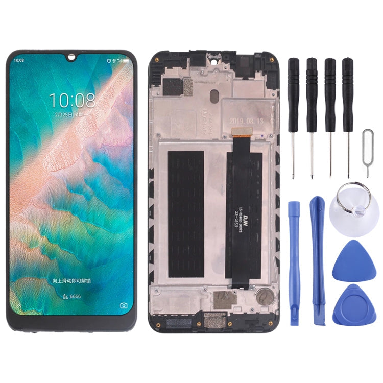 LCD Screen and Digitizer Full Assembly with Frame for ZTE Blade V10 – Durable Build, Easy to Use, For ZTE Blade V10