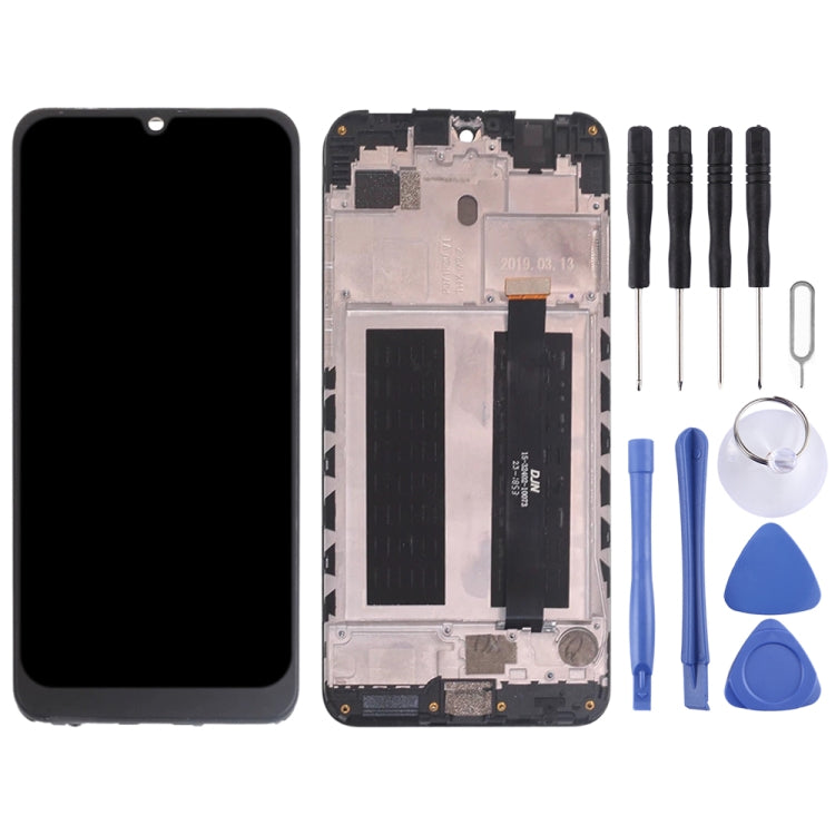 LCD Screen and Digitizer Full Assembly with Frame for ZTE Blade V10 – Durable Build, Easy to Use, For ZTE Blade V10
