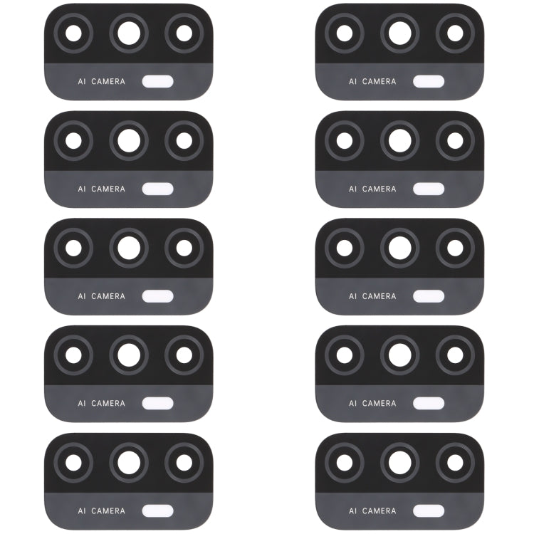 For OPPO A33 (2020) / A53s 4G / A11s / A32 / A53 (2020) CPH2127 PDVM00 10pcs Back Camera Lens – Durable Build, Easy to Use, For OPPO A33 (2020) / A53s 4G / A11s / A32/A53 (2020)