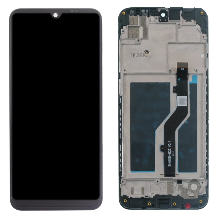 LCD Screen and Digitizer Full Assembly with Frame for ZTE Blade A5 2020 – Durable Build, Easy to Use, For ZTE Blade A5 2020