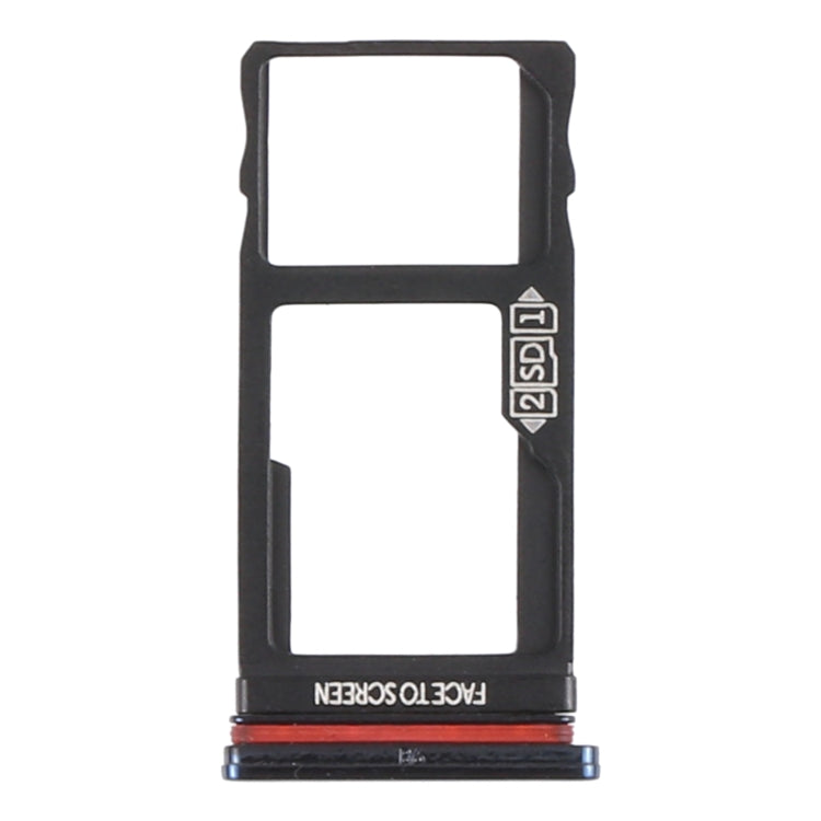 SIM Card Tray + Micro SD Card Tray for Motorola Moto One Vision / P50 – Durable Build, Easy to Use, For Motorola Moto One Vision