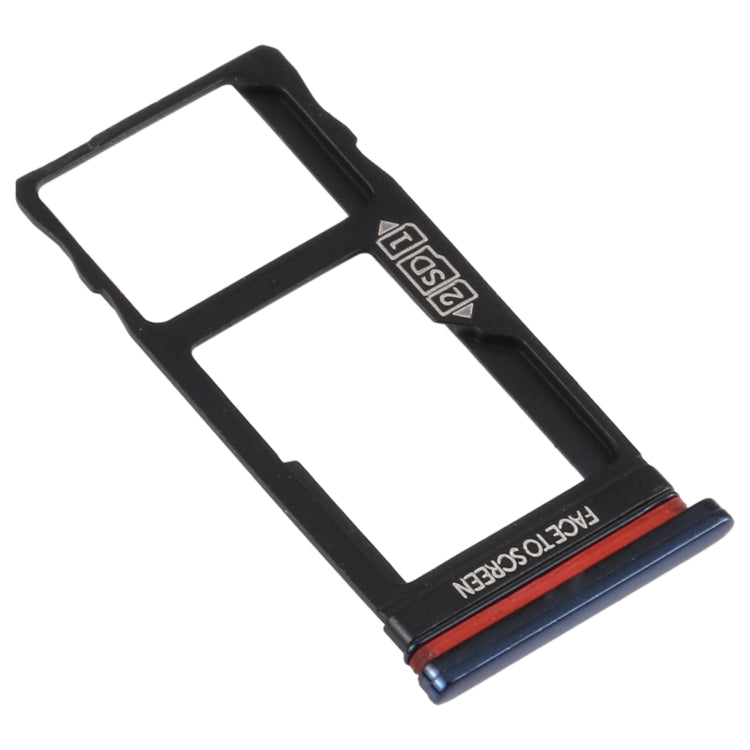 SIM Card Tray + Micro SD Card Tray for Motorola Moto One Vision / P50 – Durable Build, Easy to Use, For Motorola Moto One Vision