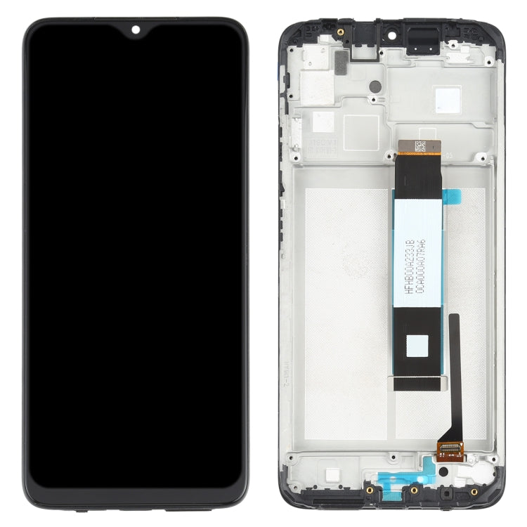 LCD Screen and Digitizer Full Assembly with Frame for Xiaomi Redmi Note 9 4G / Poco M3 / Redmi 9 Power M2010J19SC M2010J19CG – Durable Build, Easy to Use, For Xiaomi Redmi Note 9 4G